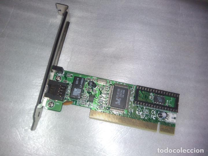 Segunda mano: TARJETA DE RED ETHERNET PCI REALTEK - Foto 1