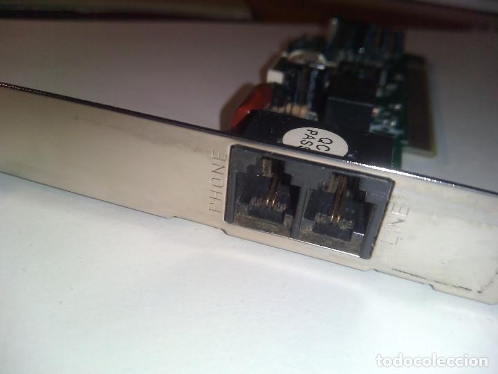 Segunda mano: TARJETA FAX MODEM CARD FAX/MODEM PCI - Foto 2