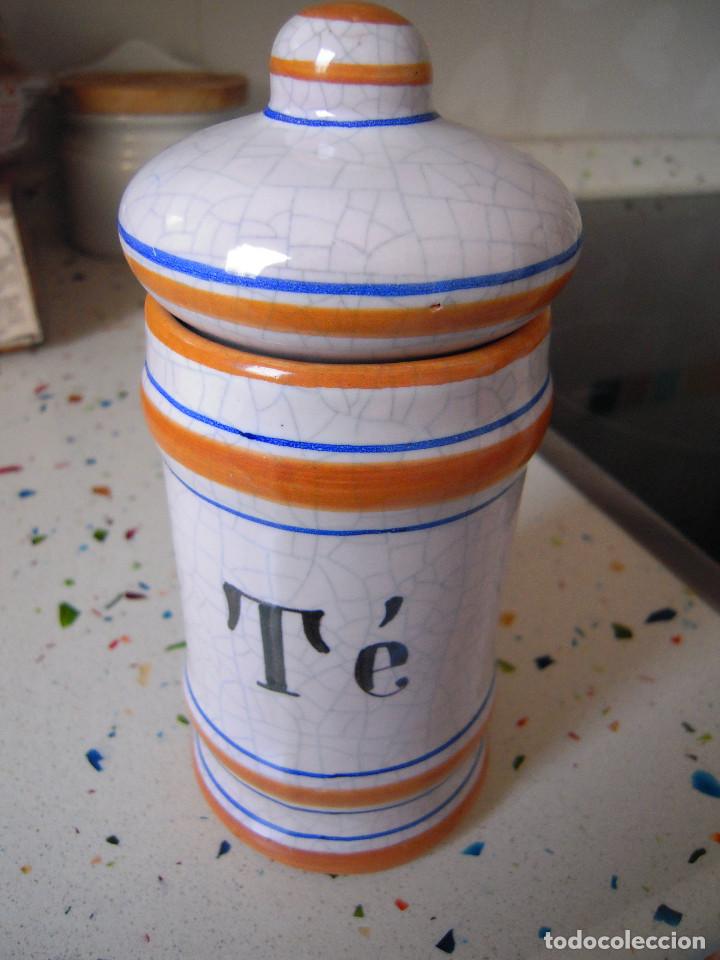 Segunda mano: Tarro de porcelana para t&eacute; de Lufeco - Foto 1