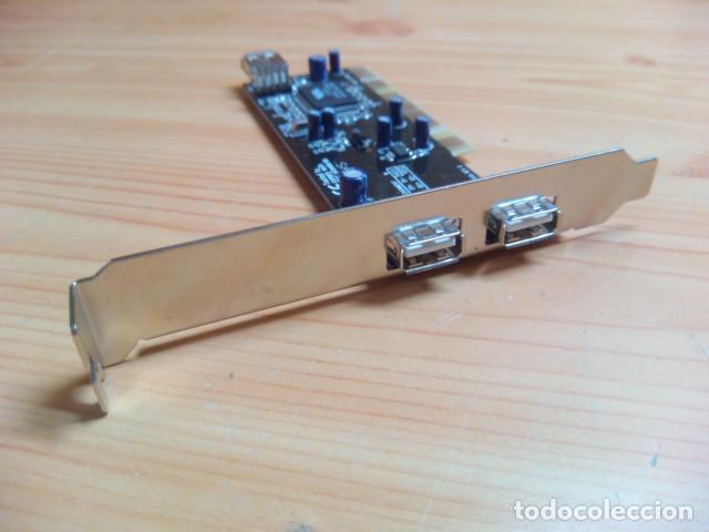 Segunda mano: TARJETA USB MULTI PUERTOS PCI 2+1 - Foto 1