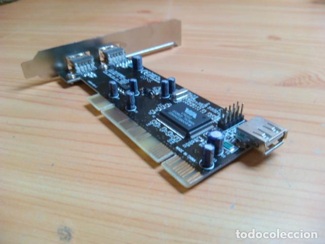 Segunda mano: TARJETA USB MULTI PUERTOS PCI 2+1 - Foto 2