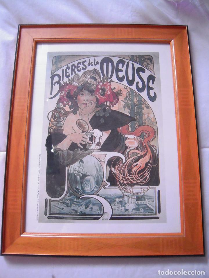 Segunda mano: Cuadro l&aacute;mina Alphonse Mucha - Foto 1