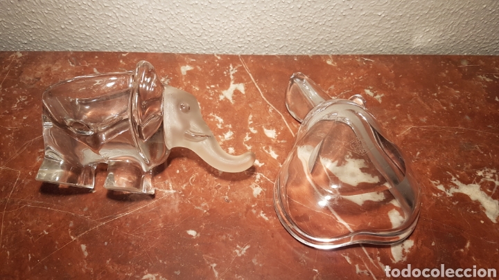 Segunda mano: ELEFANTE Y PERA DE CRISTAL - Foto 3