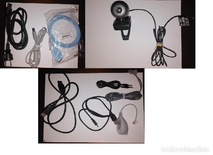 Segunda mano: LOGITECH QUICKCAM Y LOTE DE CABLES VARIOS - Foto 1