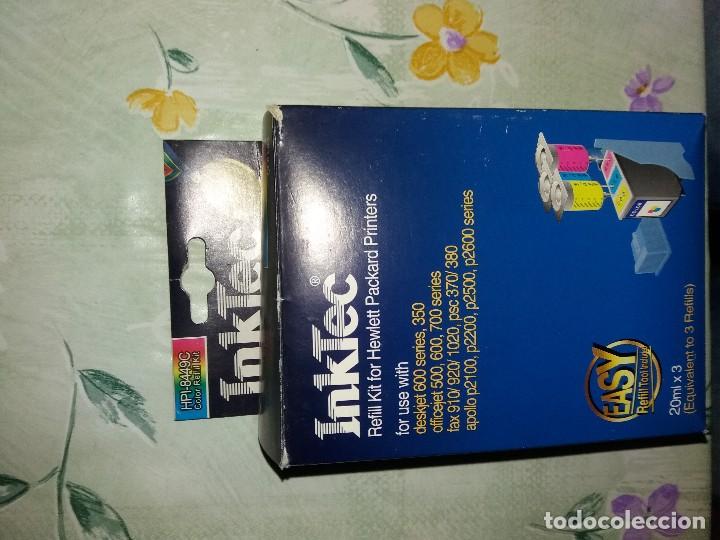 D'Occasion: Kit rellenado de tinta color +cartucho lleno hp49 apple y modelos compatibles deskjet