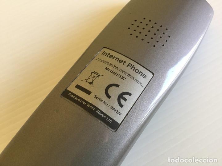 Segunda mano: Tel&eacute;fono USB Tesco Internet Phone E337 &ndash; VoIP &ndash; Skype - Foto 4