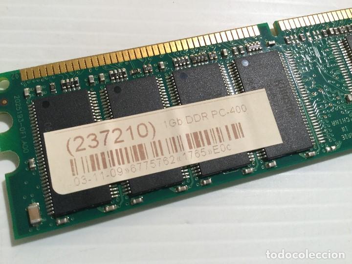 Segunda mano: M&oacute;dulo de memoria Kingston 1GB DDR PC-400 - Foto 4
