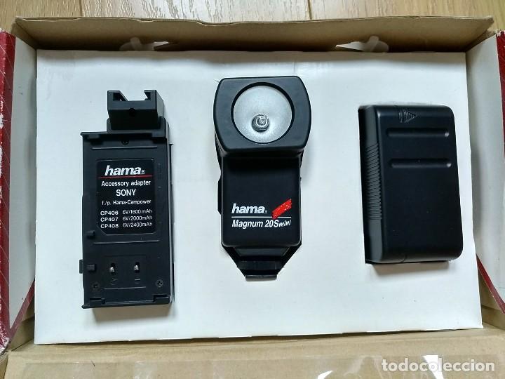 Segunda mano: LUZ PARA VIDEOCAMARA HAMA COMPATIBLE CON CANON NIKON FUJI ... - Foto 2