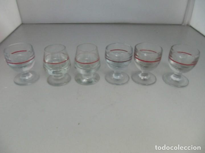 Segunda mano: Lote de 6 copas de chupito vintage - Foto 2
