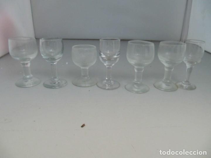 Segunda mano: Lote de 7 copas de chupito vintage - Foto 2