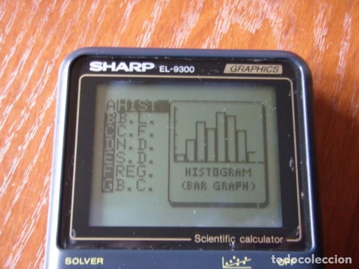 Segunda mano: CALCULADORA GR&Aacute;FICA SHARP EL-9300 EL9300 - Foto 3