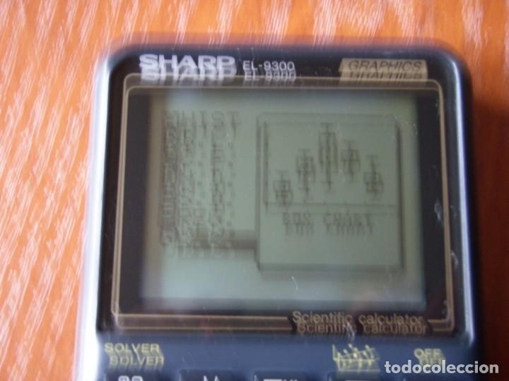 Segunda mano: CALCULADORA GR&Aacute;FICA SHARP EL-9300 EL9300 - Foto 4