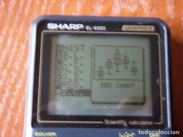 Segunda mano: CALCULADORA GR&Aacute;FICA SHARP EL-9300 EL9300 - Foto 5