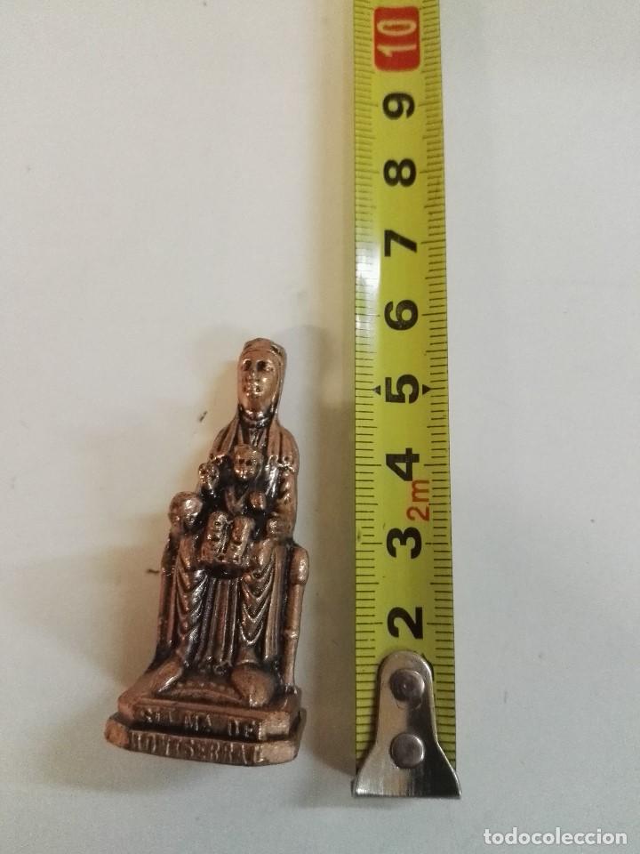 Segunda mano: Virgen de Montserrat de cobre - Foto 1