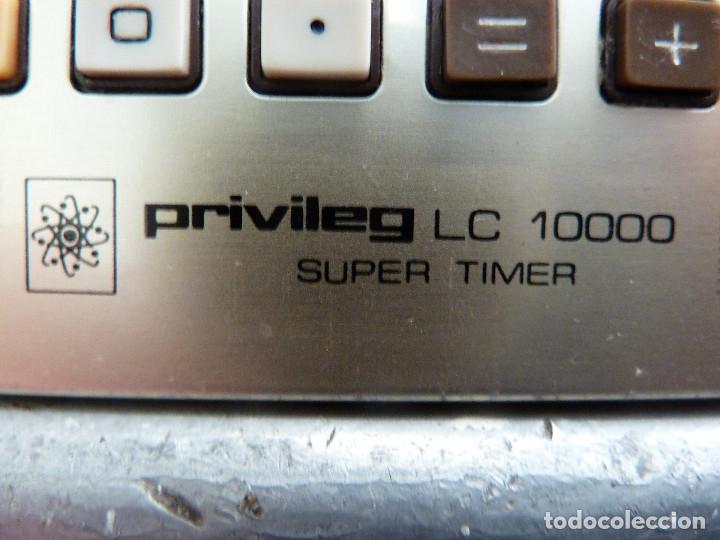 Segunda mano: CALCULADORA PRIVILEG LC 10000 SUPER TIMER - Foto 2