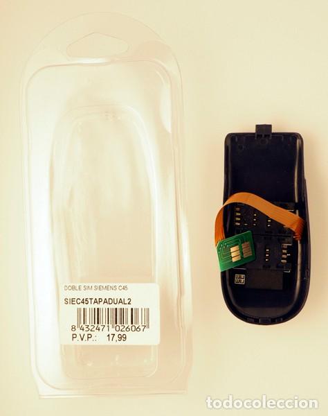 Segunda mano: Siemens C45. Carcasa doble SIM - Foto 1
