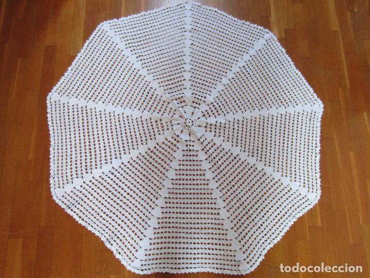 Segunda mano: Mantel, tapete grande de ganchillo crochet - Foto 1