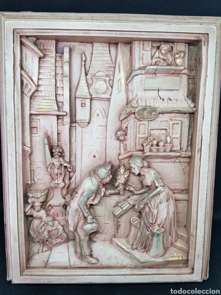 Segunda mano: Cuadro en relieve - 25x20 - car68 - Foto 1