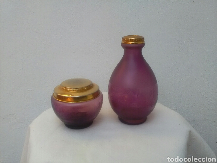 Segunda mano: Objetos de cristal antiguos - Foto 1