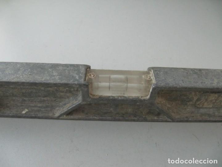 Segunda mano: Nivel de aluminio usado marca ACESA. 35 cm de largo. - Foto 3