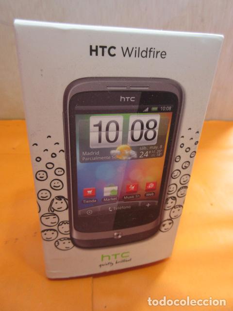 Segunda mano: CAJA TELEFONO MOVIL HTC WILDFIRE VODAFONE - Foto 1