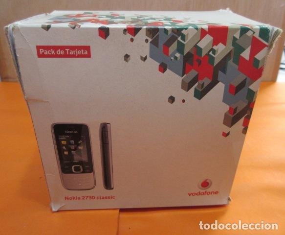 Segunda mano: CAJA TELEFONO MOVIL NOKIA 2730 VODAFONE - Foto 1