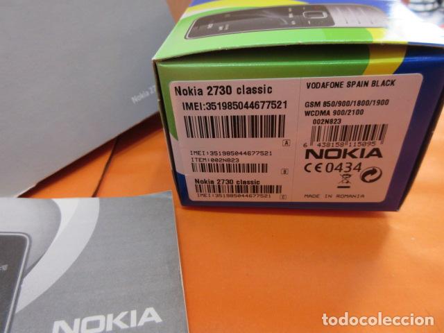 Segunda mano: CAJA TELEFONO MOVIL NOKIA 2730 VODAFONE - Foto 2