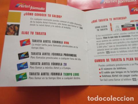 Segunda mano: AIRTEL FORMULA ELIGE TU TARJETA - Foto 3