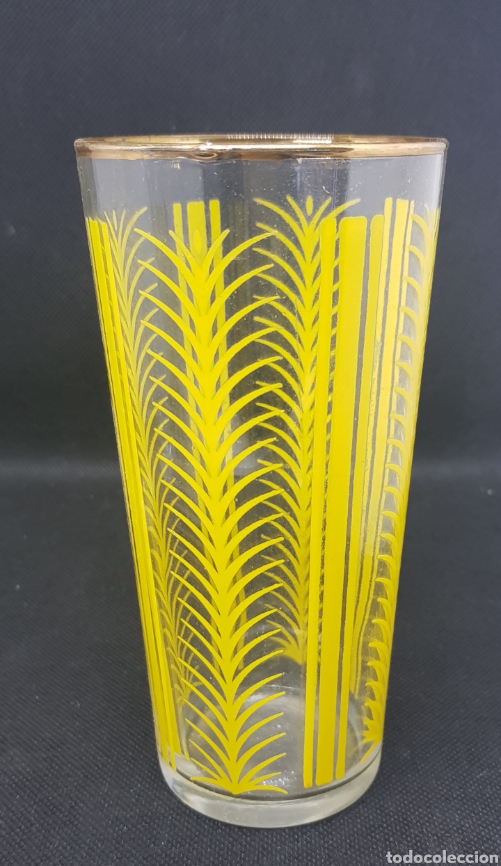 Segunda mano: Vaso cristal amarillo - car54 - Foto 1