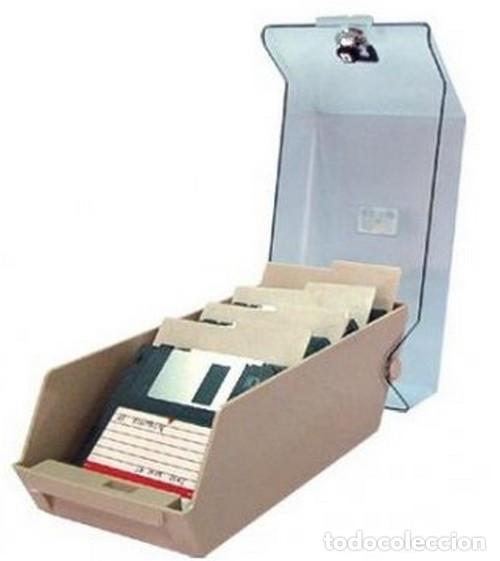 Segunda mano: DISKETERA.ARCHIVADOR DE DISKETTES.1987. - Foto 1