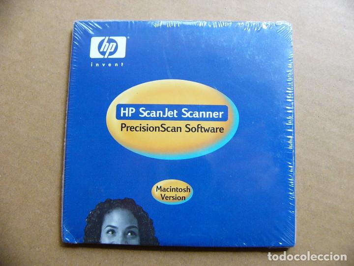 Segunda mano: CD disco drivers impresora HP Scanjet Scanner PrecisionScan Software Macintosh Hewlett Packard 2000 - Foto 1