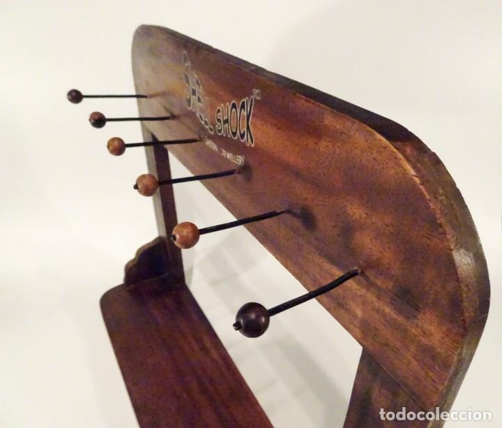 Segunda mano: PERCHERO DE MADERA GANCHOS CON BALDA ESTILO ANTIGUO - Foto 3