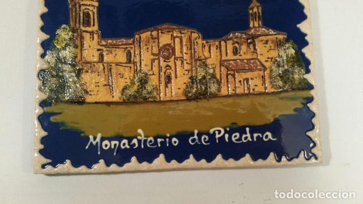 Segunda mano: AZULEJO PARA COLGAR, DEL MONASTERIO DE PIEDRA - Foto 3