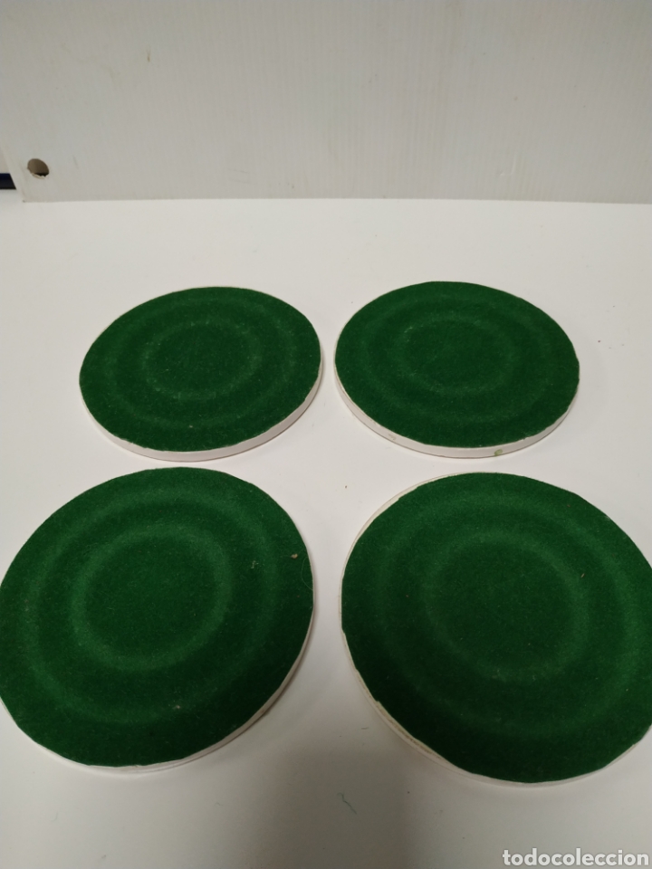 Segunda mano: 4 posavasos de cer&aacute;mica vintage - Foto 2