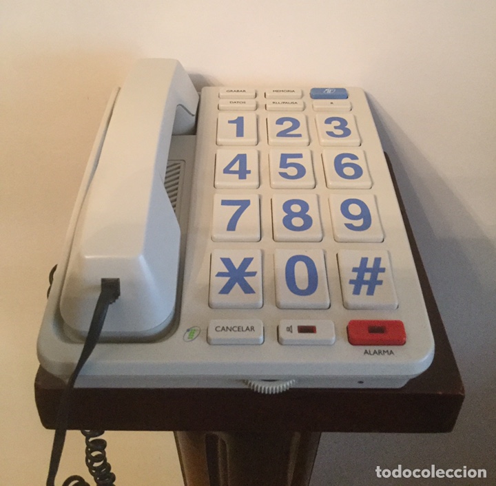 Segunda mano: CURIOSO TEL&Eacute;FONO A&Ntilde;O 1996 DE INTERISA PARA TELEF&Oacute;NICA MODELO GUARDA - Foto 1
