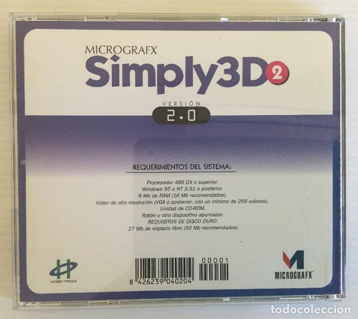 Segunda mano: Micrografx Simply3D 2 - versi&oacute;n 2.0 - 1998 - Foto 3