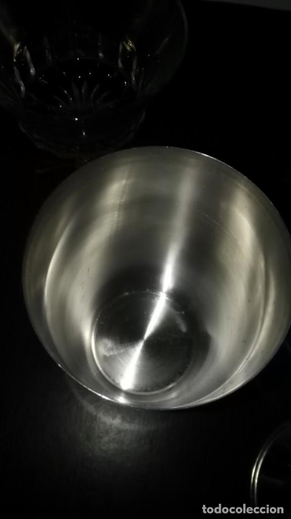 Segunda mano: Coctelera en acero inoxidable con dos copas - Foto 9