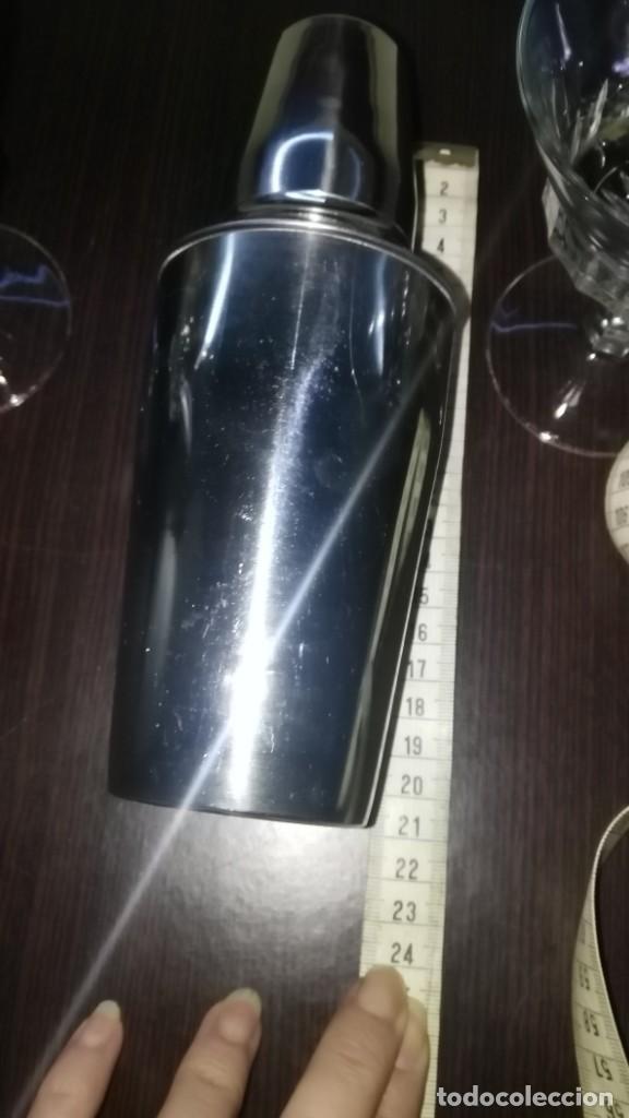 Segunda mano: Coctelera en acero inoxidable con dos copas - Foto 11