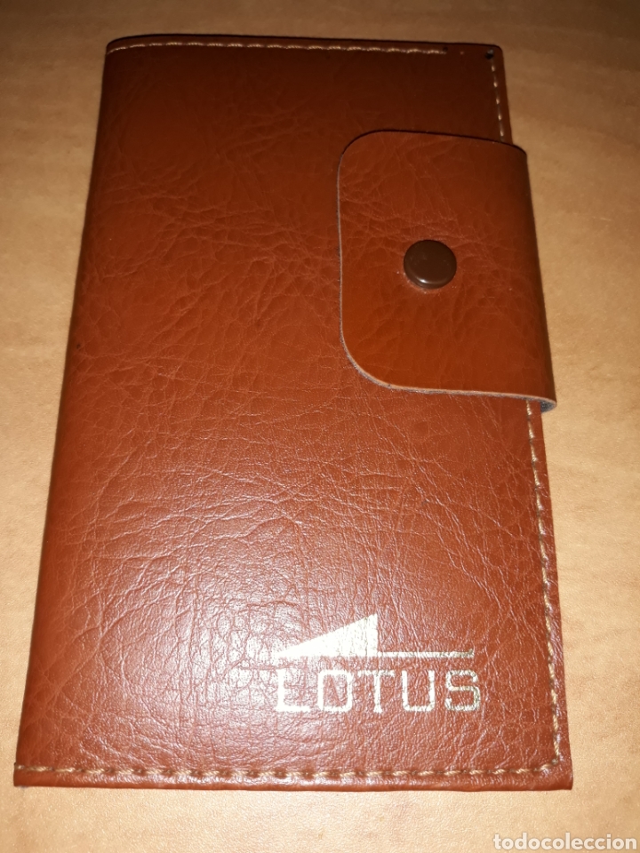 Segunda mano: Cartera tarjetera Lotus, 14x8 - Foto 1
