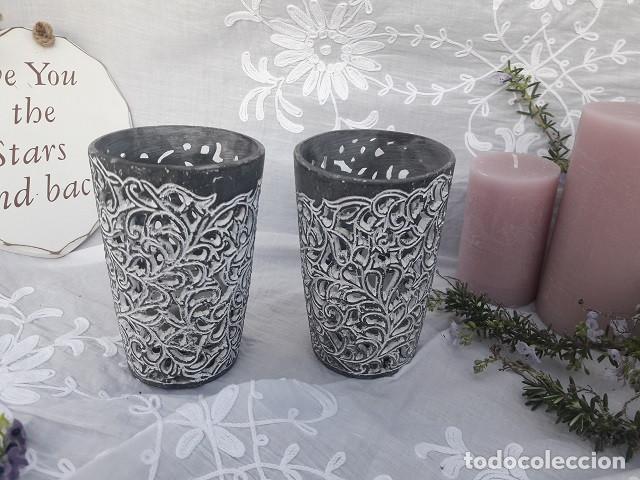 Segunda mano: 2 portavelas - Foto 1