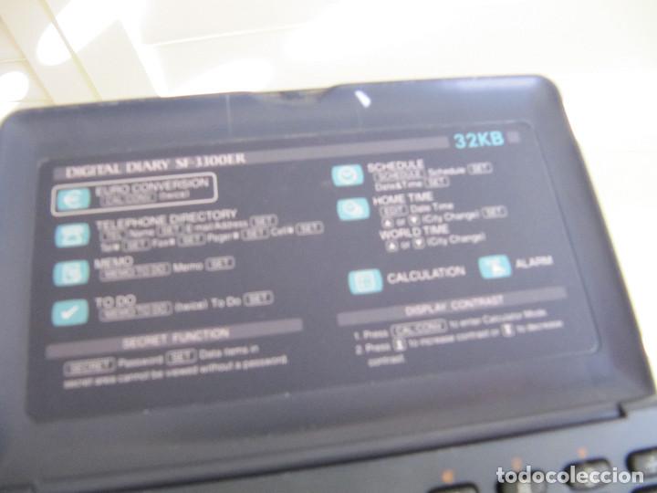 Segunda mano: Casio Digital Diary SF-3300ERbu-w 32K - Foto 6