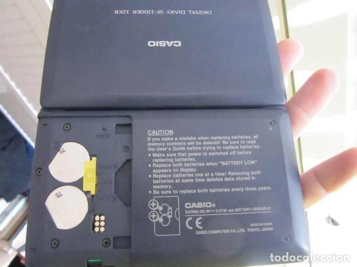 Segunda mano: Casio Digital Diary SF-3300ERbu-w 32K - Foto 9