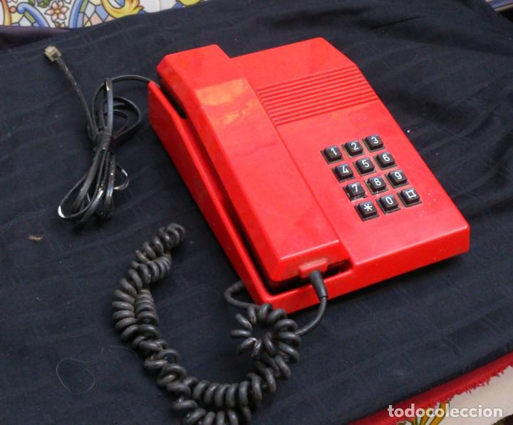 Segunda mano: telefono de teclas teide rojo - telefonica - Foto 1