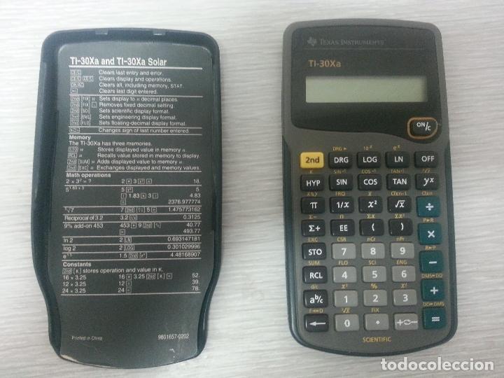 Segunda mano: CALCULADORA TEXAS INSTRUMENTS TI-30Xa - Foto 2