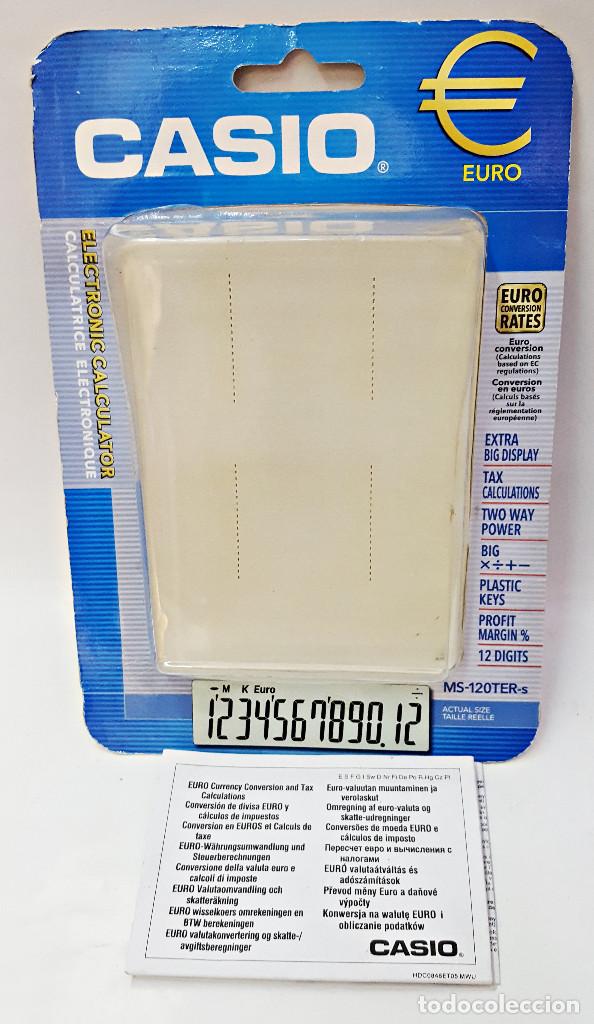 Segunda mano: Calculadora CASIO MS-120TER - Foto 4