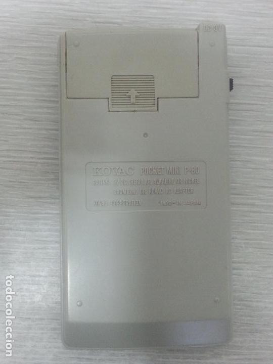 Segunda mano: CALCULADORA KOVAC POCKET MINI P-80 - Foto 2