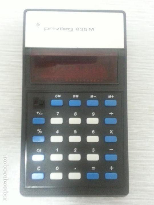 Segunda mano: CALCULADORA PRIVILEG 835-M - Foto 1