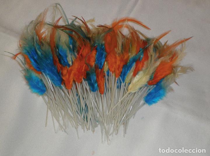Segunda mano: plumas decoracion para biscochos - monas de pascua - Foto 1