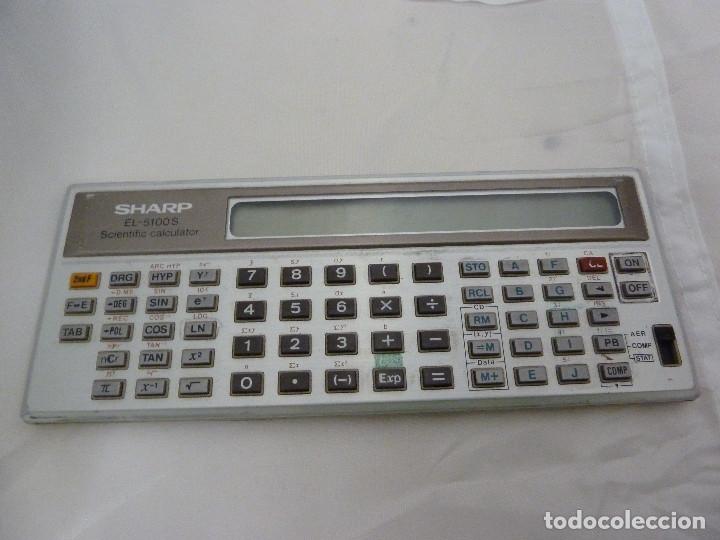Segunda mano: CALCULADORA SHARP EL-5100S - Foto 3