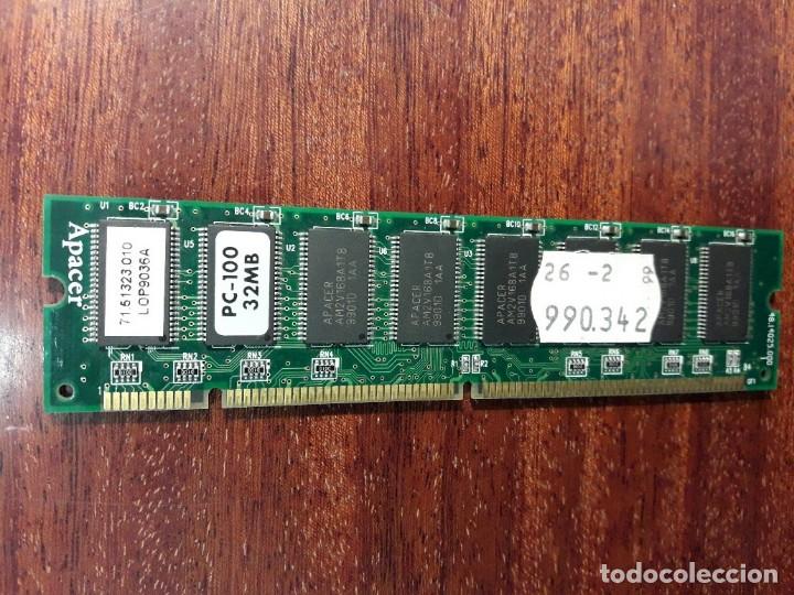 Segunda mano: Memoria APACER PC-100 32 MB - Foto 1